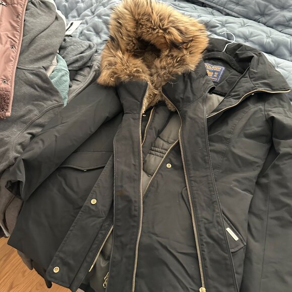 Woolrich women's Parka with real fur - Picture 15 of 16